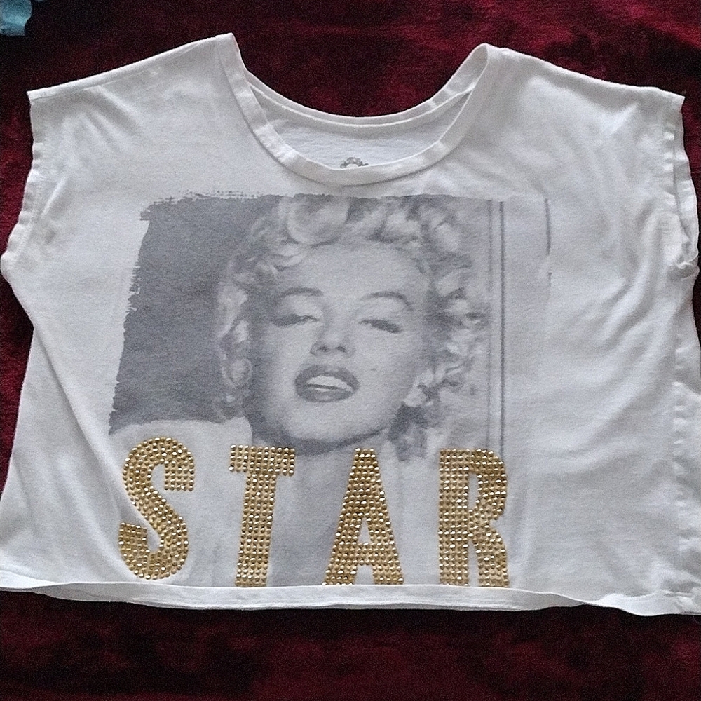Marylin Monroe crop top